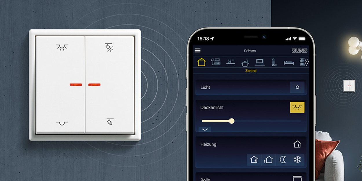 KNX RF Taster bei Elektro-Rußwurm in Waltershausen